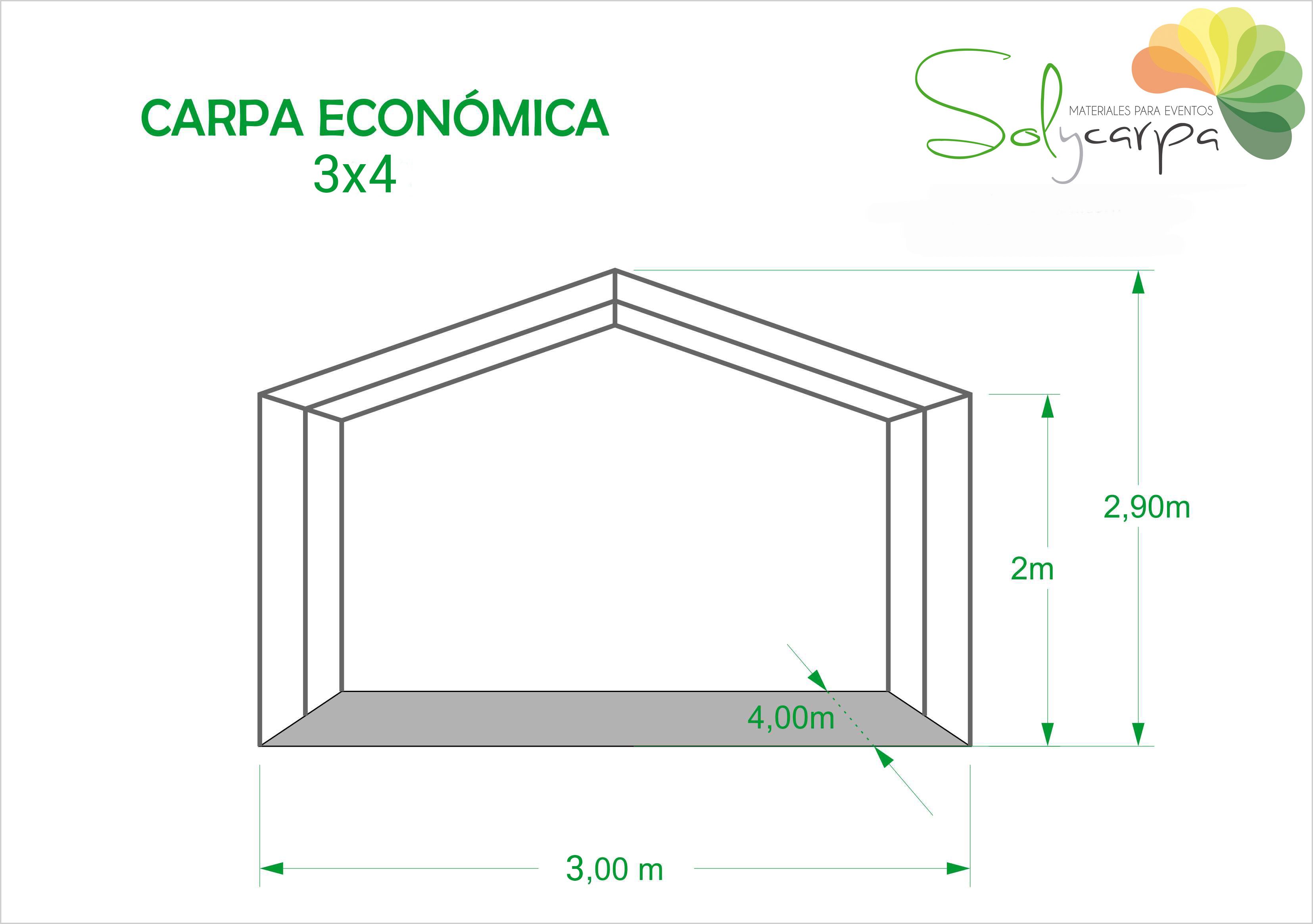 COTAS CARPA ECONOMICA 3X4